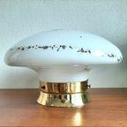 Vintage Paddenstoelen Plafondlamp Murano Glas Messing  Kaiser Leuchten thumbnail 15