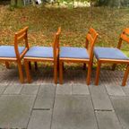 Set Van 4 Scandinavian Style Eetkamerstoelen thumbnail 8