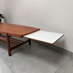Vintage Uitschuifbare Salontafel Deens Design thumbnail 10