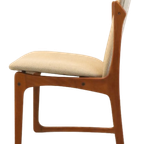 Set Van 4 Vamdrup Eetkamerstoelen 'nyhavn' Vintage thumbnail 6