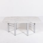 Modern Italian Design Marble Coffee Table thumbnail 3