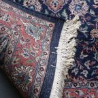 Geweldige, Grote En Dikke, 6 Meter Lange Vintage Oosterse Loper Met Voornamelijk Blauw thumbnail 8