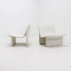 Set Of 2 Ribbon Lounge Chairs By Niels Sylvester Bendtsen For Kebe 1970S thumbnail 2