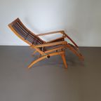 Chair Bentwood Thonet Siesta Medizinal 1951 Lounge Chair thumbnail 14