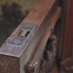 Antieke Nachtkast Eikenhout Rood Marmer Louis Quinze Stijl thumbnail 12