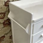 Vintage Commode Met Plankje Retro Babykamer Kast thumbnail 6