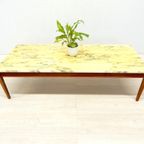 Retro Vintage Salontafel Tafel Marmer Jaren 60 Mid Century thumbnail 6