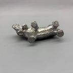 Basset Hound Miniatuur Verzilverd/zilver thumbnail 6