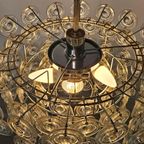 Vintage Hanglamp Kinkeldey, Glas thumbnail 6