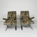 Set Van 2 Fauteuils, Model Copenhague, Francois Letourneur, Jaren 60 thumbnail 9