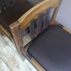 Vintage Brutalist Eetkamerstoelen thumbnail 9