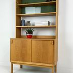 Scandinavisch Vintage Eiken Fineren Buffetkast Kvarnasen thumbnail 17