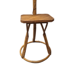 Vintage Rotan Lamp Met Plantenbakjes thumbnail 11