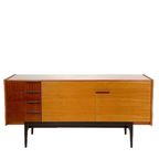 Vintage Sideboard Dressoir Van František Mezulánik Voor Up Bučovice thumbnail 2
