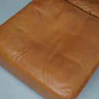 Vintage Cognac Leren Modulaire Hoekbank Van <<<brand>>>, Duitsland 1970 thumbnail 5
