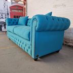 Chesterfield Bank Bahama Oceaanblauw (3-zits) thumbnail 7