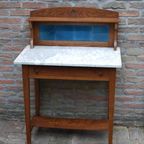 Brocante Tafel Met Marmer thumbnail 2