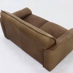 Neck Leather 2,5-Seater Sofa By Hugo De Ruiter For Leolux 1970S thumbnail 12