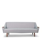 Deens Design Licht Blauw Sofa By Dux Opnieuw Gestoffeerd Met Kvadrat, 1960S thumbnail 2