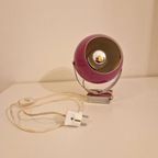 Vintage Wandlamp Paarse Bollamp Jaren 70 Bollampje thumbnail 5