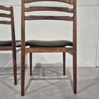 2 Vintage Pallisander Deens Design Eetkamer Stoelen thumbnail 8