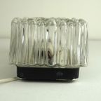 Vintage Jaren ’70 Plafonniere/ Design Wandlamp Met Bubbelglas thumbnail 4