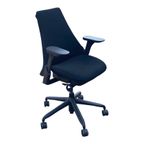 Gebruikte Herman Miller Sayl Zwart 3D Armleggers Met Gestoffeerde Rug Bureaustoel thumbnail 2