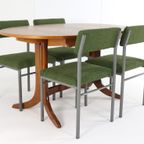 Set Van 4 Vintage Eetkamerstoelen Stoelen 'Traunraut' thumbnail 7