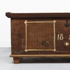 Antieke Beschilderde Bruidskist 1894 thumbnail 13