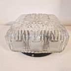 60's Glazen Vintage Plaffoniere Plafond Lamp Hanglamp thumbnail 8