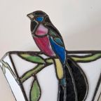 Vintage Wandlamp Glas In Lood / Tiffany Stijl thumbnail 5