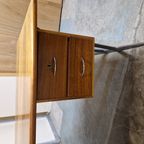 Vintage Teakhouten Bureau Jaren 50 Jaren 60 Design Bureau thumbnail 8