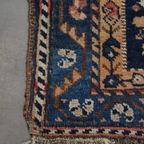 Mooi Oud Handgeknoopt Oosters Vloerkleed Met Leuke Patronen En Mooie Kleuren 172x88cm thumbnail 4