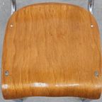 Vintage Stoel Industriële Stoel Th. De Wit Schiedam thumbnail 9