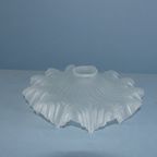 Franse Jaren 1970 Frosted Glas Lampenkap thumbnail 4
