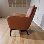 Nieuw - Prominent E-101 Fauteuil - Leder - Bruin - Design thumbnail 10