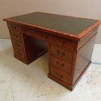 Engels Mahoniehouten Bureau thumbnail 5