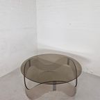 Space Age Salontafel Van Perspex En Glas thumbnail 5