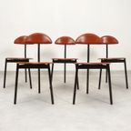 Linea Veam Tripod Stoelen - Leder thumbnail 2