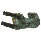 Grote Tempelleeuw Verguld Brons Beeld Thailand Foo Dog 27cm thumbnail 11