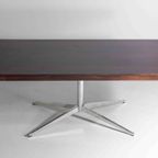 Zeldzame Vintage Mid-Century Executive Bureau Van Florence Knoll In Palissander Hout thumbnail 8