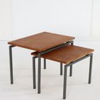 Set Van 2 Stiemsma Nesting Tables Vintage thumbnail 4