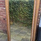 Vintage Spiegel Goud Met Facet Geslepen Spiegelglas 85X110Cm thumbnail 2