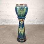Grote Bloempot Op Staander In Vlaams Aardewerk thumbnail 8