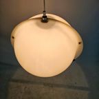 Vintage Hanglamp Kunststof Wit thumbnail 7