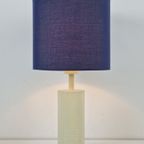 Minimalistische Vintage Tafellamp Metaal ‘70 Mid Century thumbnail 3