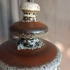 Hanglamp In Perfecte Staat, Vintage Fat Lava Stijl. thumbnail 5