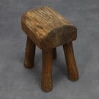 Vintage Kruk Primitief Brutalist Folkart Style thumbnail 5