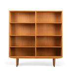 Deens Design Eiken Boekenkast Bij Borge Mogensen 1960s thumbnail 2