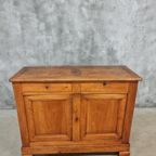 Antieke Kast Commode 19E Eeuws Kersenhout 113X140 Cm thumbnail 7